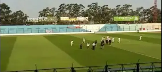 Fotografía publicada con la nota «Guaraní cayó por la mínima en su visita a Sportivo Patria»