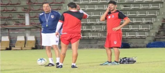 Fotografía publicada con la nota «Guaraní intensifica su preparación para el duelo ante Chaco For Ever»