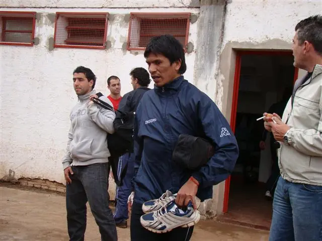 El "Negro" Valdes listo para entrenar